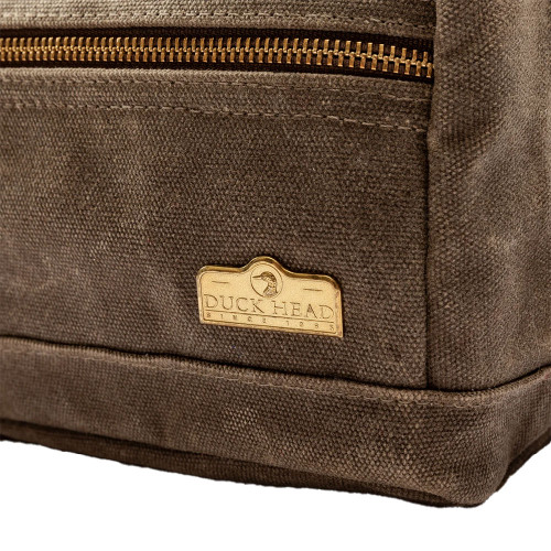 Duck Head DH Dopp Kit Logo Detail