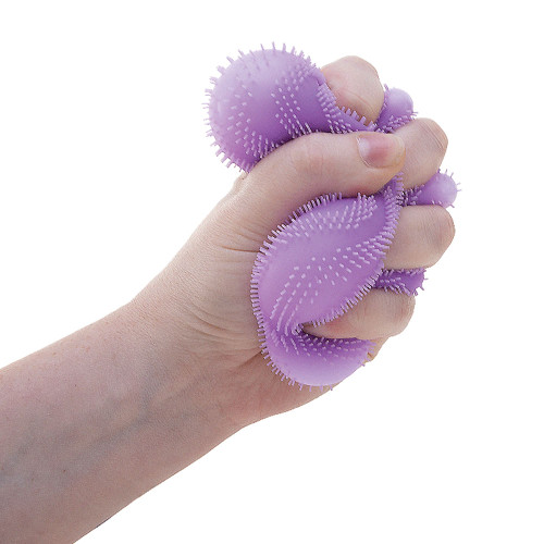 Schylling Toys NeeDoh Fuzz Ball Flower Power Sensory Squeeze Toy Model Squeezing Toy