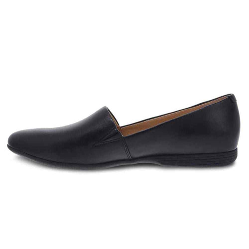 Women's Dansko Larisa Flat Black Side Women's Dansko Larisa Flat Black Side