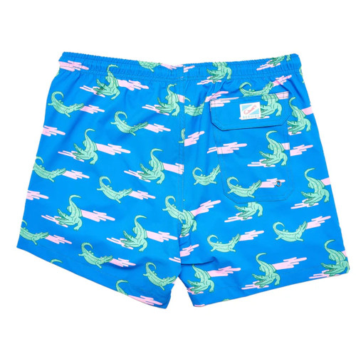 Men's Bermies Everglades Swim Trunk back