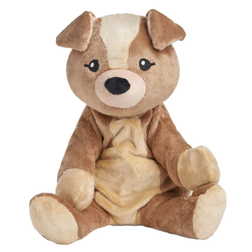 Hugimals Charlie The Puppy Weighted Plush Brown Main