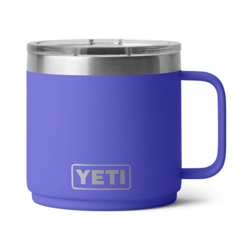 新品　YETI RAMBLER 14oz MUG 青紫系 YETI Rambler 14 Oz MagSlider Lid Stackable Mug - Ultramarine