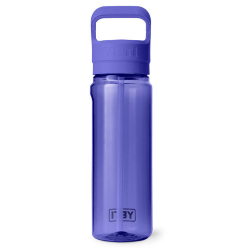 YETI Yonder 25 Oz Water Bottle With Color Matched Straw Cap - Ultramarine Violet Back YETI Yonder 25 Oz Water Bottle With Color Matched Straw Cap - Ultramarine Violet Back