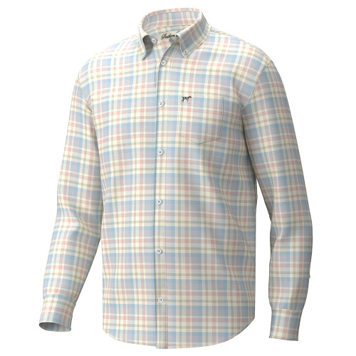 Men's Southern Point Co. Hadley Luxe Lite Button Down Garrison Plaid Shirt