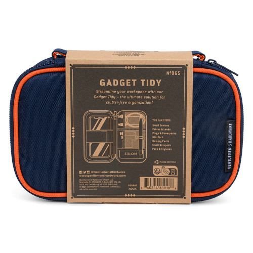 Gentlemen's Hardware Tech Tidy Case Back