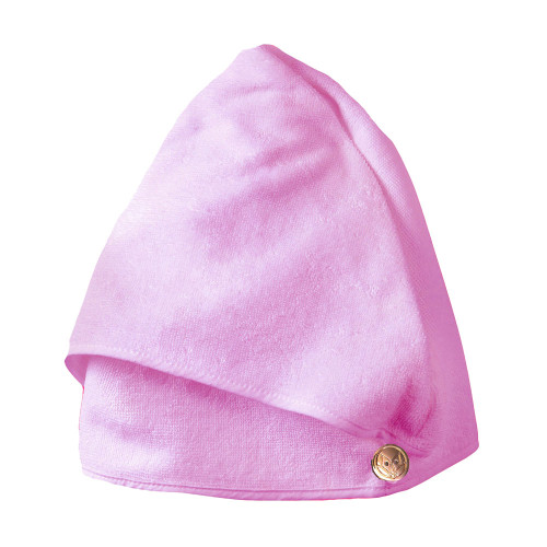 Musee Microfiber Towel Hair Wrap - Pink Unwrapped