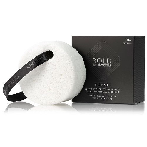 Men's Spongelle Homme Body Wash Infused Buffer - Bold Package And Buffer