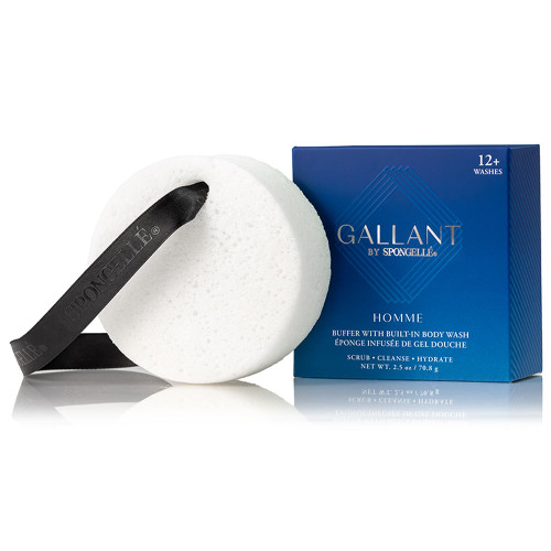 Men's Spongelle Homme Body Wash Infused Buffer - Gallant Package And Buffer