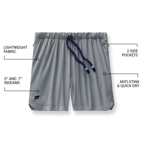 Men's Fabletics 5" One Short Features