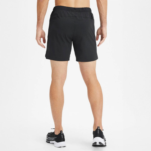 Men's Fabletics 7" Lined One Short Black Back
