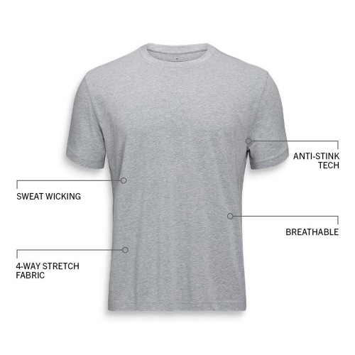 Men's Fabletics 24-7 T-Shirt Features