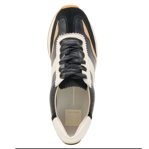 Women's Dolce Vita B.NTCD Sneaker Black Multi Top View