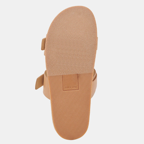Women's Dolce Vita Soya Light Tan Leather Sandal sole