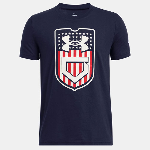 Boys' Under Armour UA Baseball Freedom Short Sleeve T-Shirt