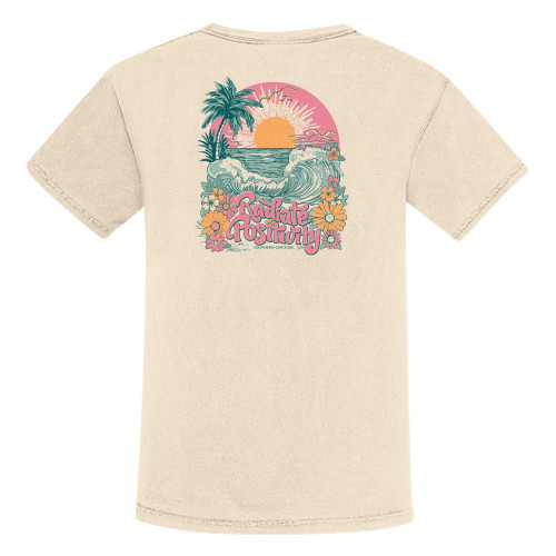 Women's Southern Couture Radiate Positivity T-Shirt Ivory Main