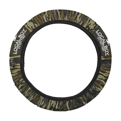 Local Boy Steering Wheel Cover Treestand Front