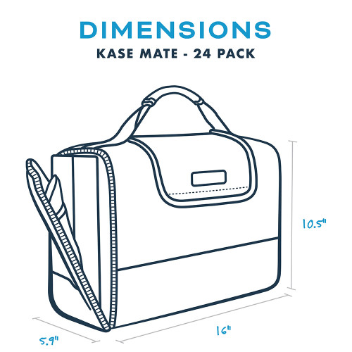 Kanga Kase Mates 24 Soft Cooler - Realtree Camo Dimensions