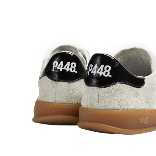 Women's P448 Capri Cream Monza Velcro Sneaker - Cream Thaiti