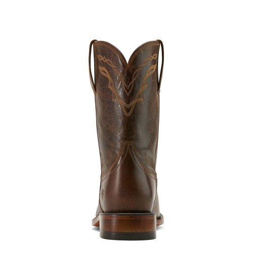 Men's Ariat Downtown Roper Toe Western Boot - Loco Brown | Eagle