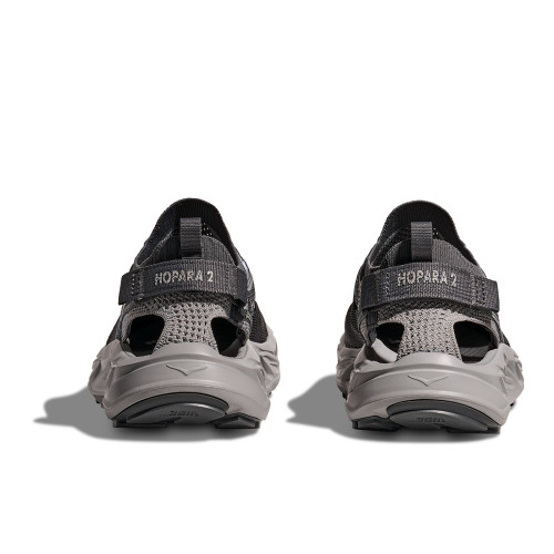 Men's HOKA Hopara 2 Hiking Satellite Stellar Grey Shoe heel