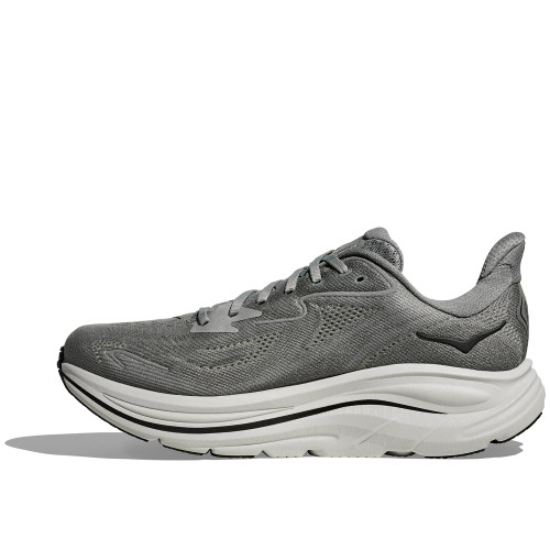 Men's HOKA Clifton 10 Galactic Grey Asteroid Sneaker Wide side 2