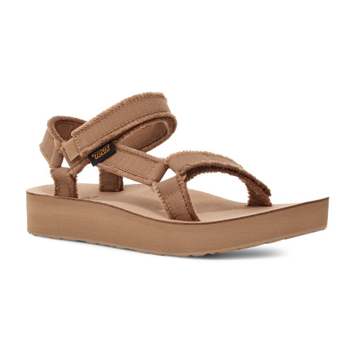 Women's Teva Midform Universal Canvas Tigers Eye Brown Sandal