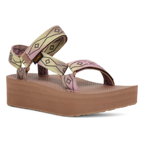 Women's Teva Flatform Universal Sunscape Waterless Neutral Brown Sandal