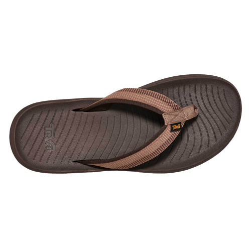 Men's Teva Hurricane Archive Ladder Bison Flip Flop top