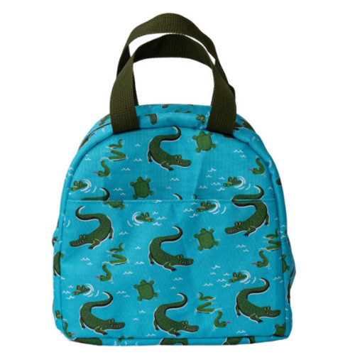 Kids' Jane Marie Lunch Bag - Chomp Alligator Themed Print
