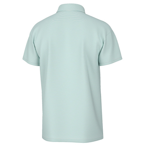 Boys' Southern Point Co. Hinton Stripe Polo - Pool Water White Back