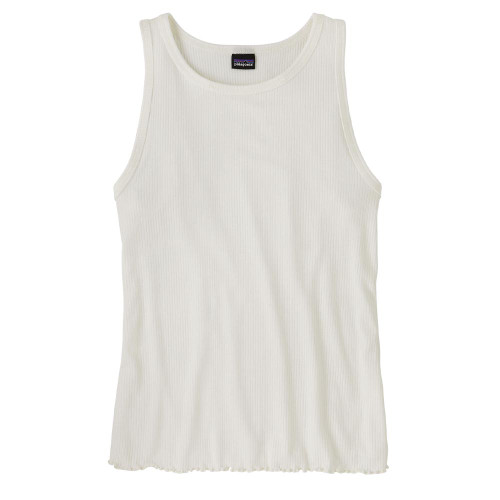 Women's Patagonia Rib Knit Tank White Top