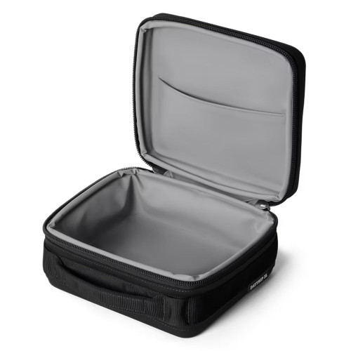 YETI 3L Daytrip Lunch Box - Black Open Empty