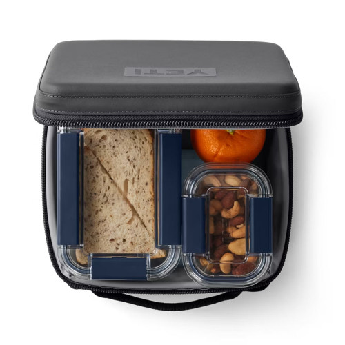 YETI 3L Daytrip Lunch Box - Charcoal Open Filled