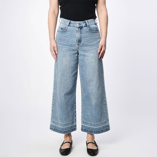 Women's Dear John Audrey Wide Leg Jean - Hillcress Vintage Blue