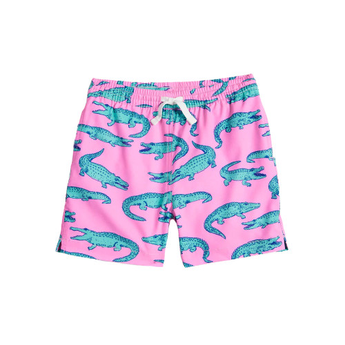 Infant/Toddler Boys' Chubbies The Lil Glades Swim Pink Trunk