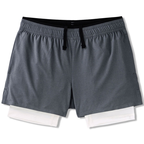 Boys' Chubbies The Static Shocks Training Shorts Pink Gray Swatch