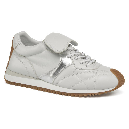 Women's J/Slides Lottie  White Silver Sneaker
