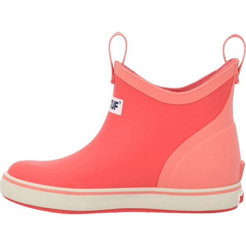 Big Girls' Xtratuf Ankle Deck Boots - Coral Side Inner