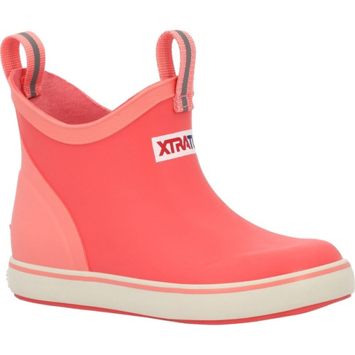 Big Girls' Xtratuf Ankle Deck Boots - Coral Main