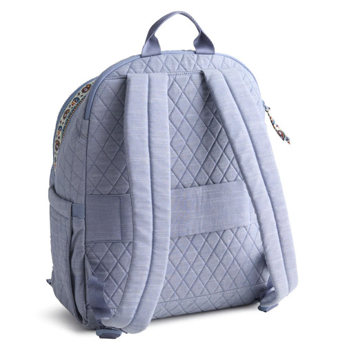 Vera Bradley Bancroft Backpack - Chambray Back