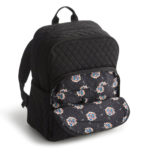 Vera Bradley Bancroft Backpack - Moonless Night Open