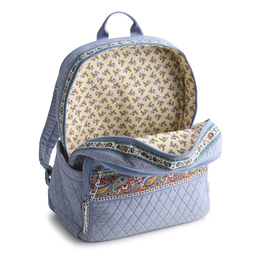 Vera Bradley Large Bancroft Backpack Chambray