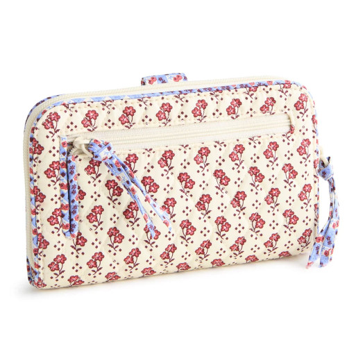 Vera Bradley Large Tab Wallet - Rachel Ditsy Back