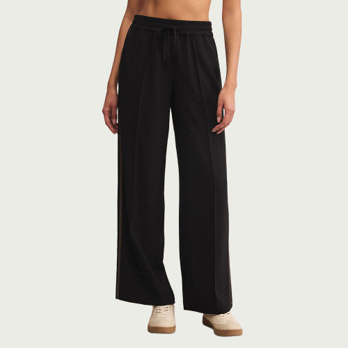 LON Ease Track Pants ブラック Women's Z Supply Saunder Track Pants | Eagle Eye Outfitters