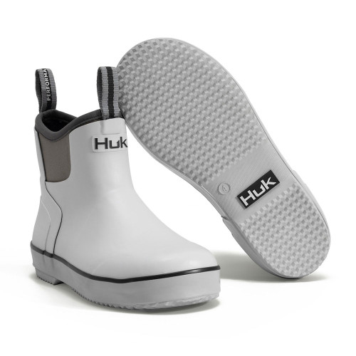 Boys' Huk Rogue Wave Boots White Pair Top/Sole