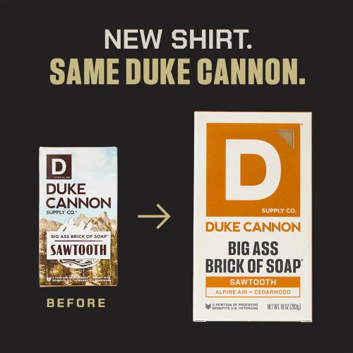 Duke Cannon Big Brick of Soap - Sawtooth Infographic 2