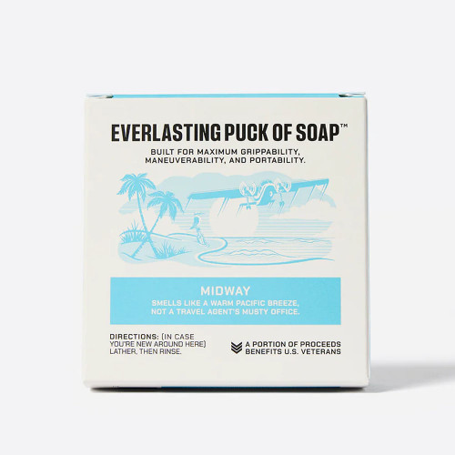 Duke Cannon Everlasting Puck of Soap - Midway Back