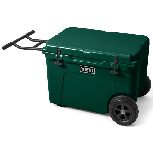 YETI Tundra Haul Wheeled Cooler - Black Forest Green | Eagle Eye