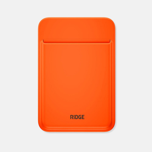 Ridge MagSafe Card Holder Wallet - Basecamp Orange Main