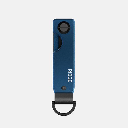 Ridge KeyCase - Alpine Navy/Aluminum Closed